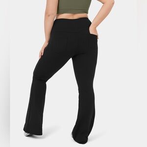 Halara High Waisted Back Pocket Flare Yoga Plus Size Leggings 3X NWT